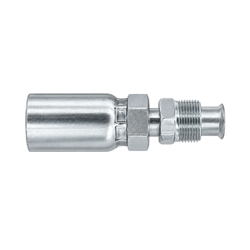 Representative view of Inverted Flare Male Swivel 0° Straight Hose End
