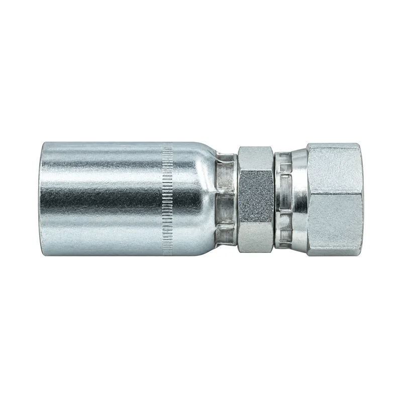 Representative view of BSPP Flat Face Female Swivel 0° Straight Hose End