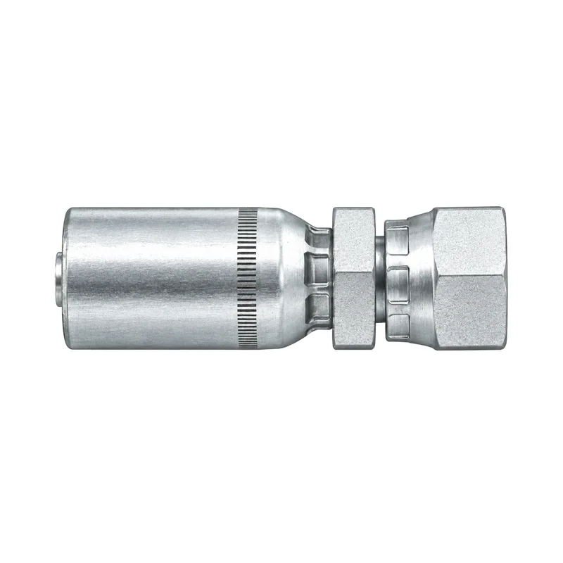 Representative view of Flareless Compression Female Swivel 0° Straight Hose End