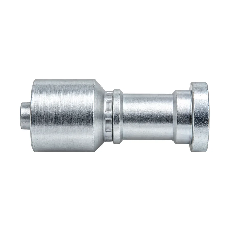 Representative view of Caterpillar Flange Fixed 0° Straight Bite-the-Wire Hose End