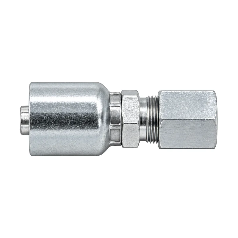 Representative view of Flareless Compression Male Fixed 0° Straight Bite-the-Wire Hose End
