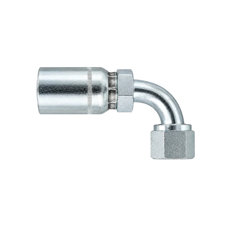 Representative view of SAE 45° Flare Female Swivel 90° Hose End